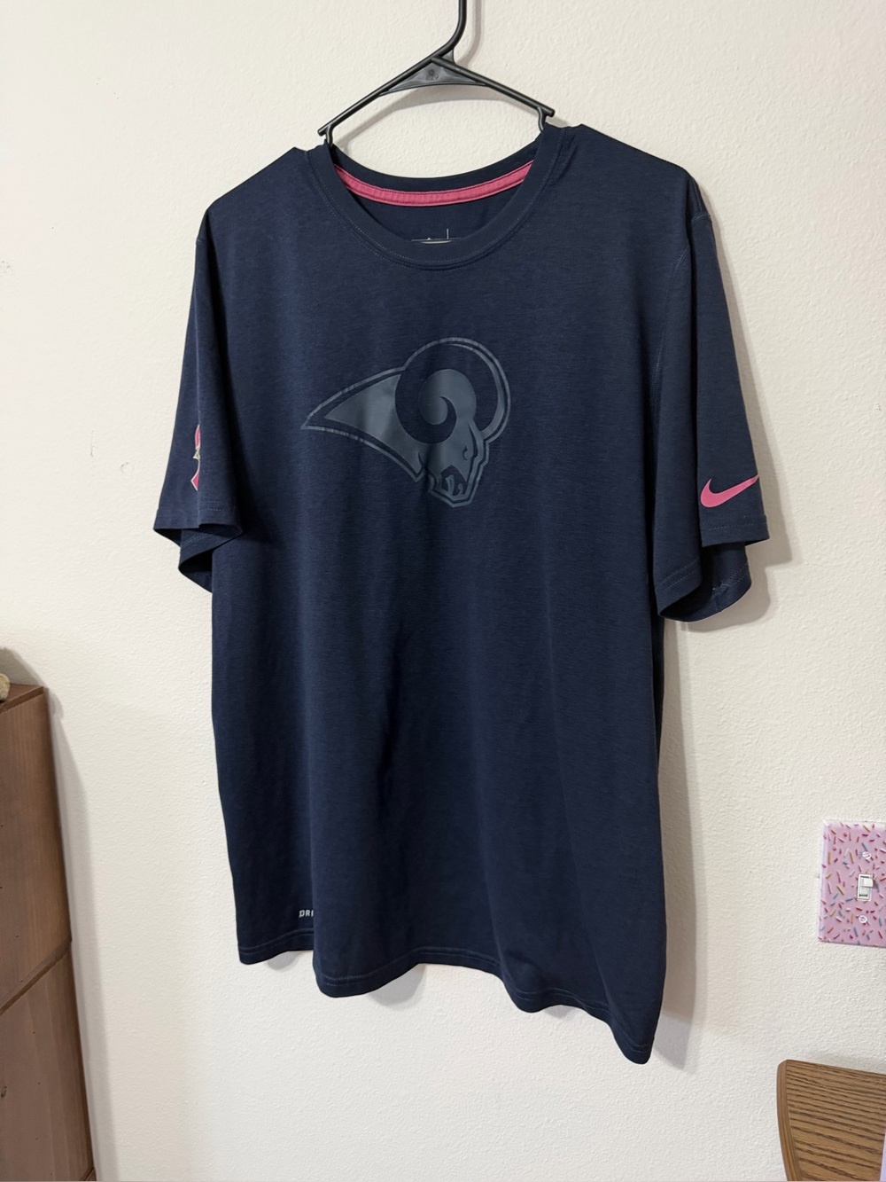 NFL Rams Team Appeal Dri Fit size L